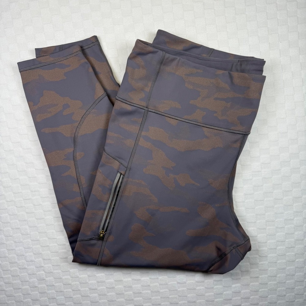 Athleta Rainier Reflective Tight‎ Camo Leggings Womens 3X Activewear Pants